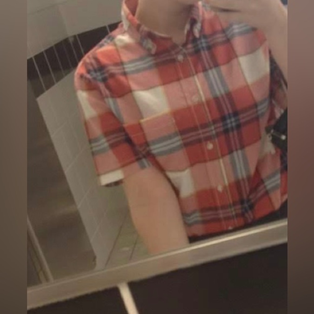 Men’s Plaid Button Down